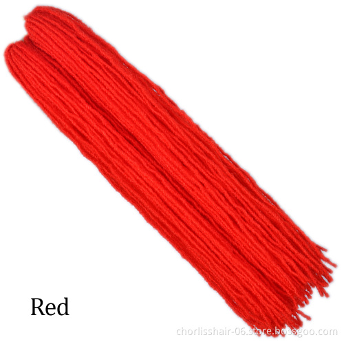 Wholesale 18''85g Ombre Cheap New Style Long  Micro Mini Straight Dreadlock Crochet Braids Hair Synthetic Hair Extension
